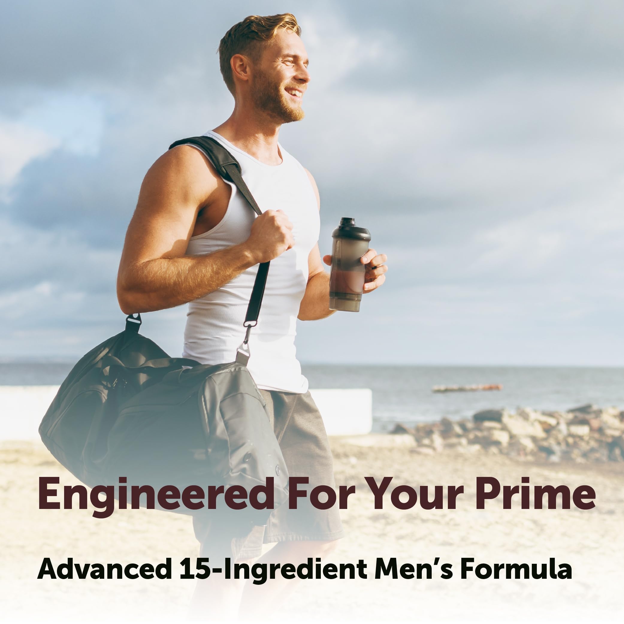 Micro Ingredients Testosterone+ Advanced 15-in-1 Supplement

