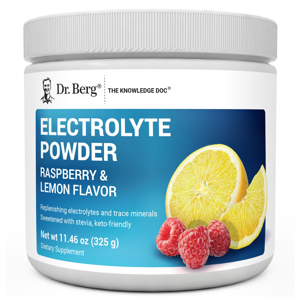 Dr. Berg Zero Sugar Hydration Electrolyte Powder | Potassium 1000 mg


