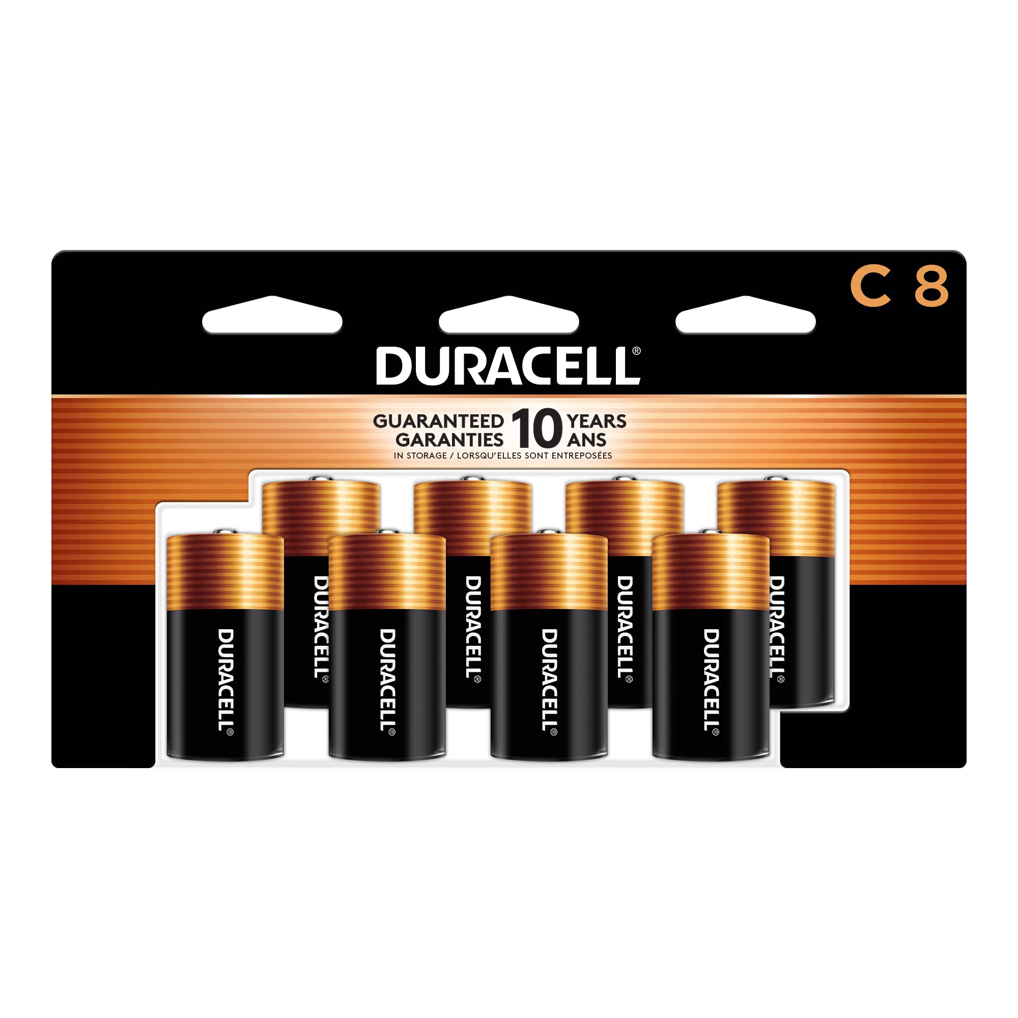 Duracell Coppertop Alkaline Batteries for Household Devices