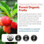 Plant-C Organic Vitamin C Supplement - Whole Food Bioavailable

