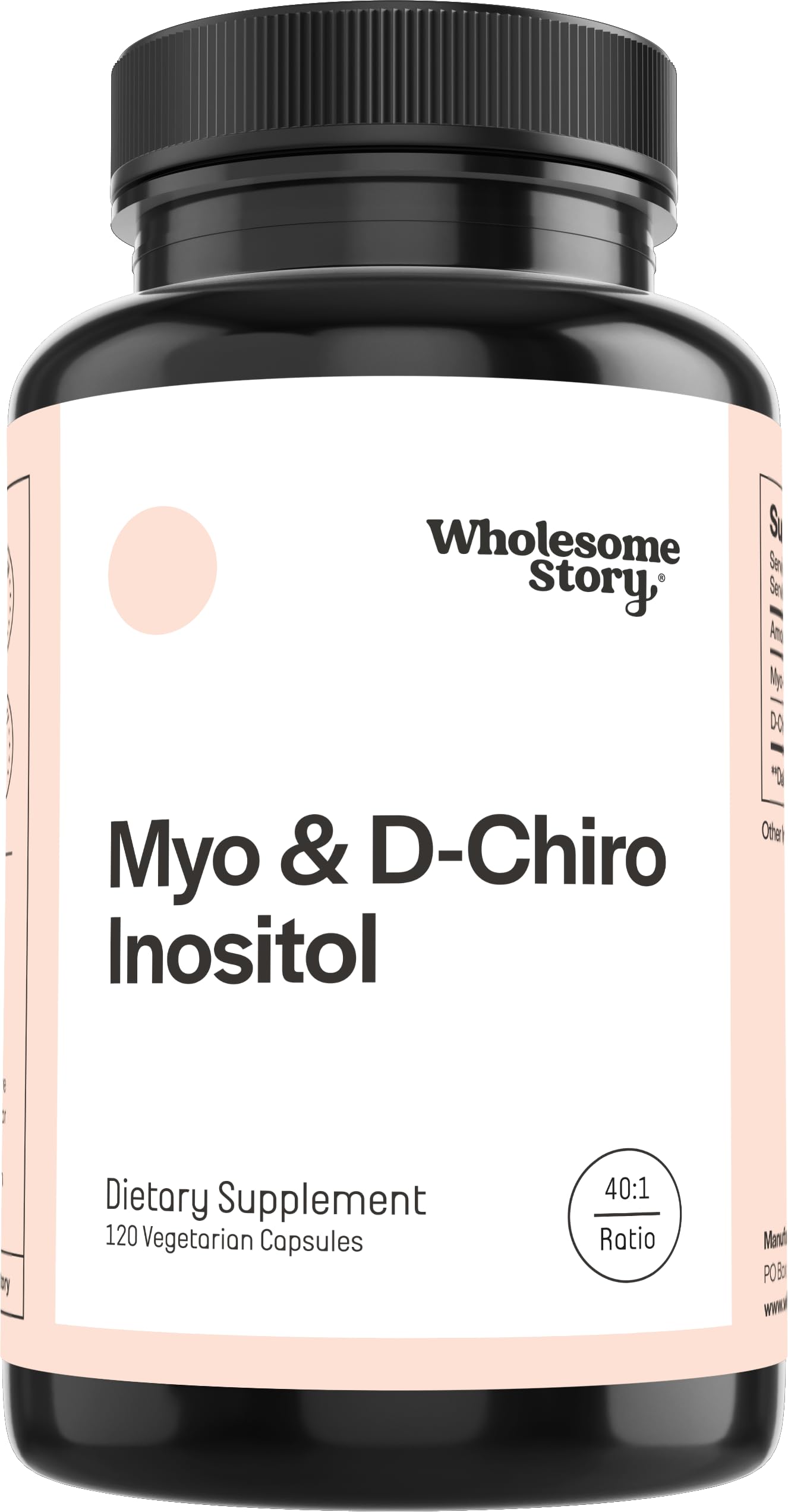 Wholesome Story Myo-Inositol & D-Chiro Inositol for Women

