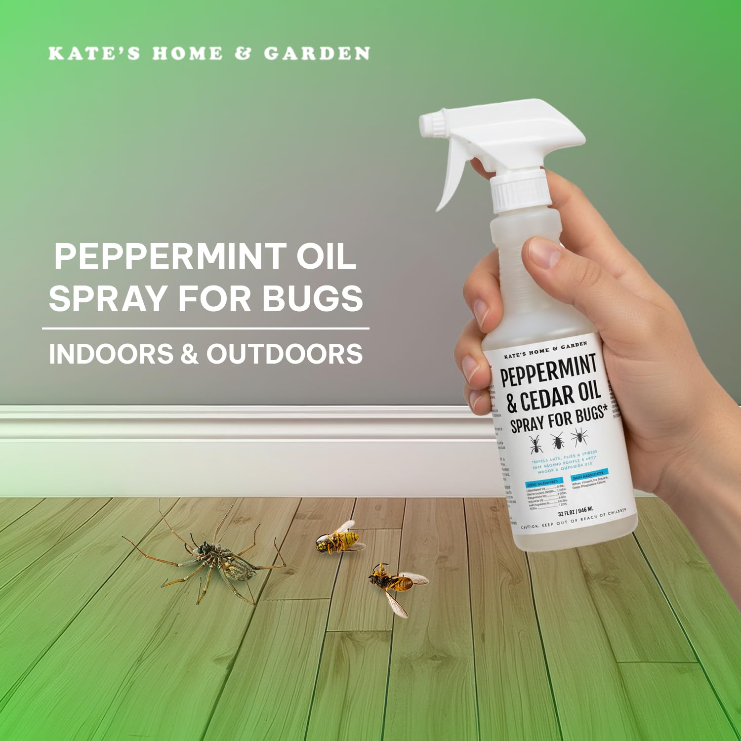Peppermint Cedar Oil Bug Spray Kate's Home & Garden

