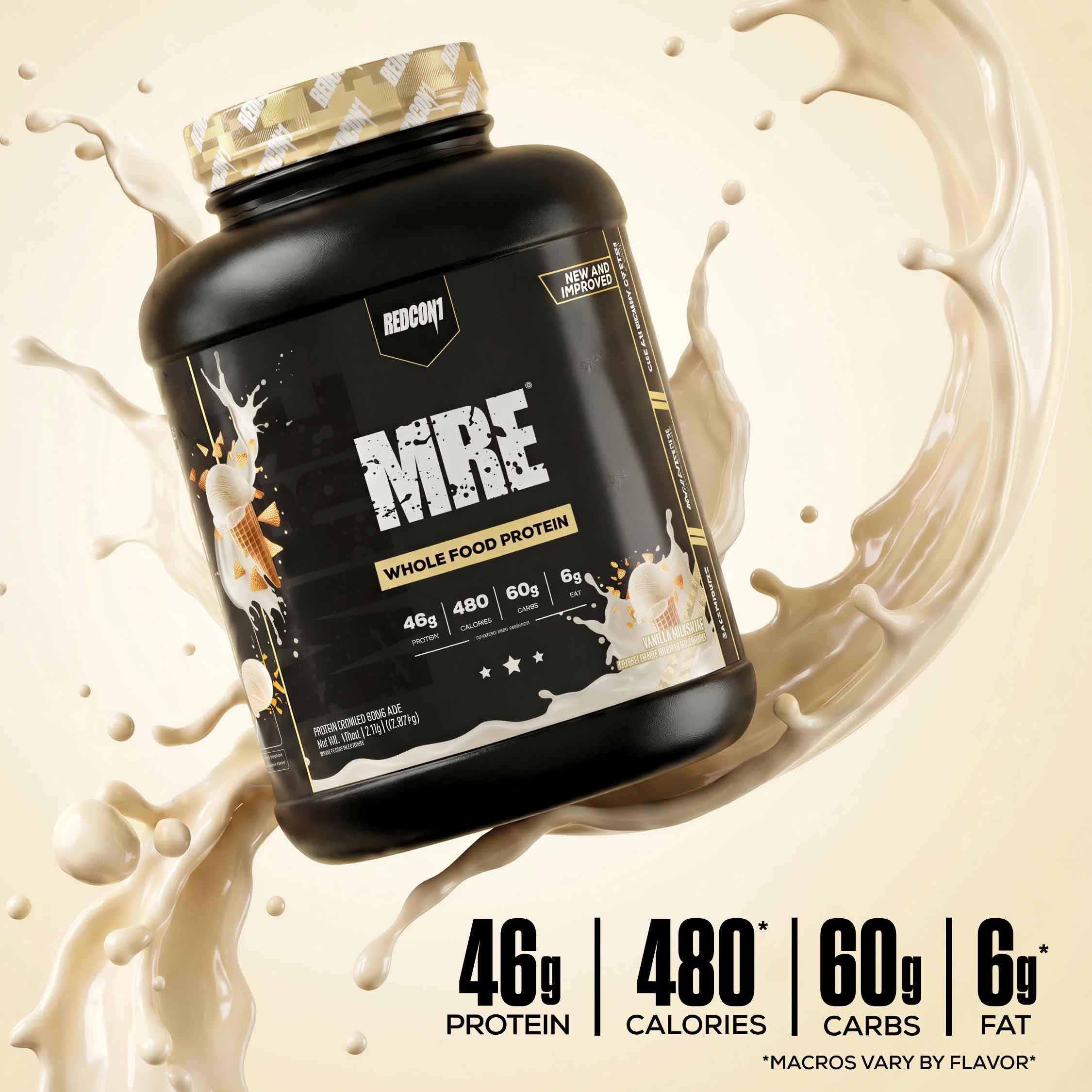 REDCON1 MRE Whole Food Protein Powder Meal Replacement

