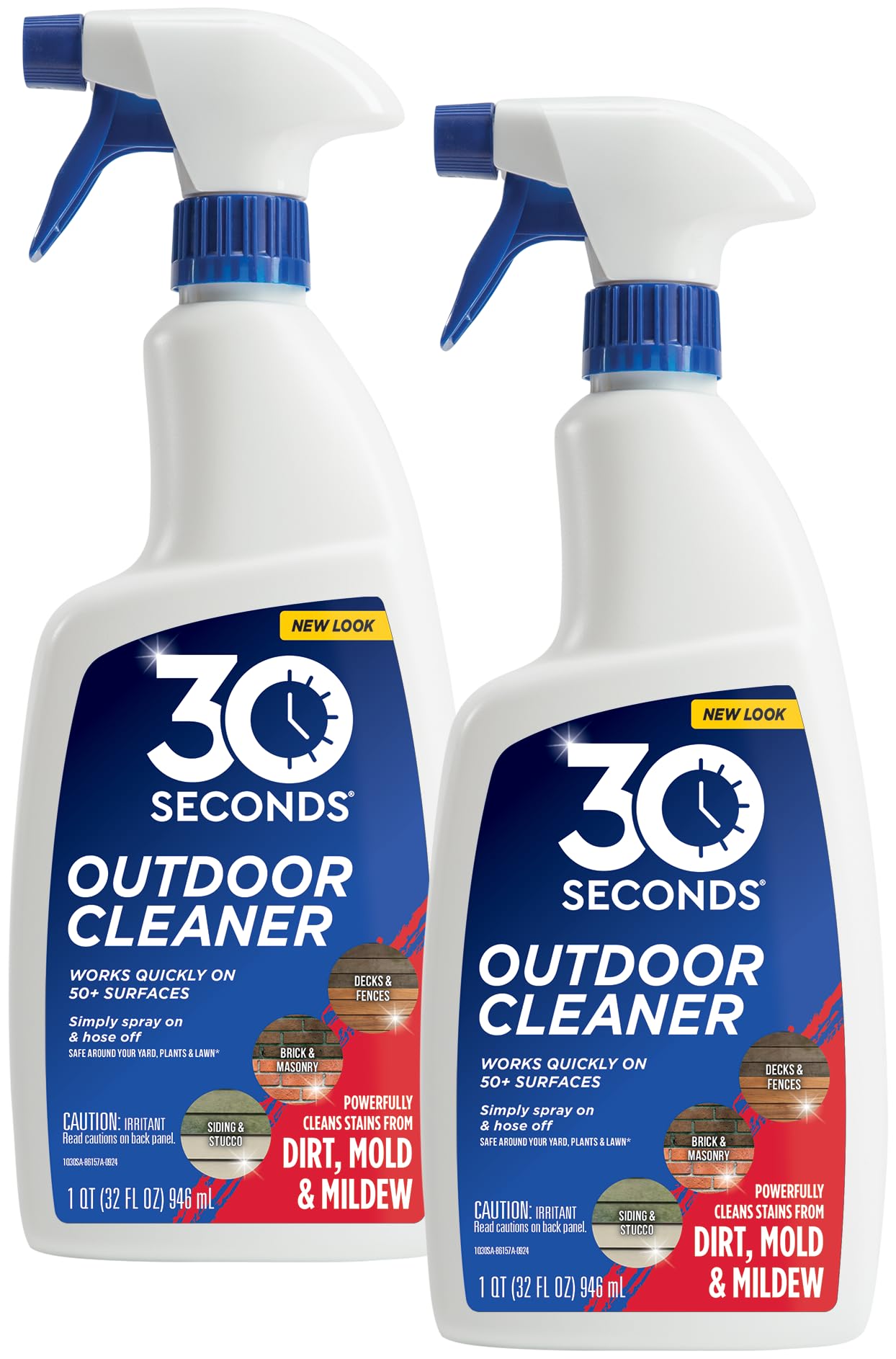 30 SECONDS Outdoor Mold & Mildew Stain Remover Spray

