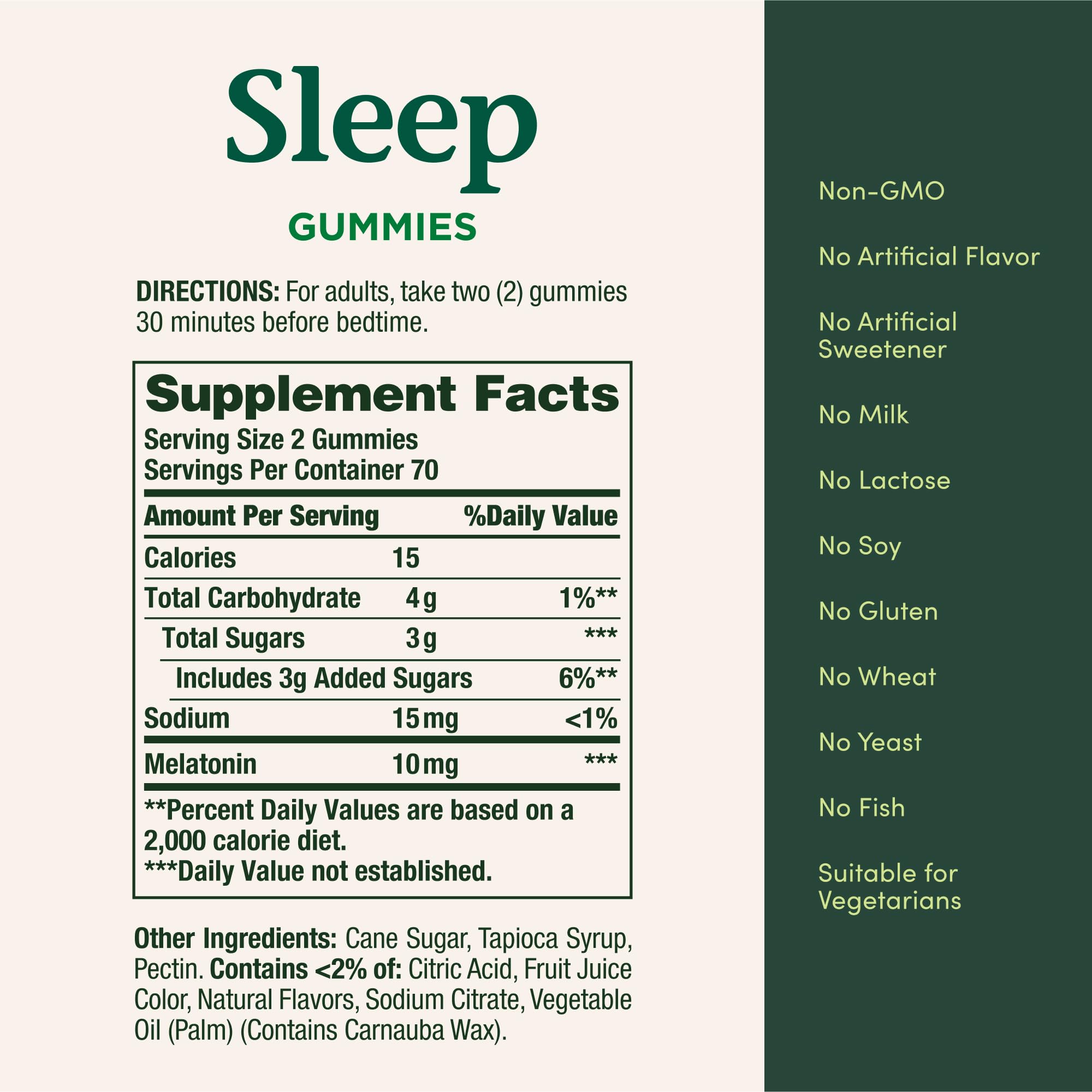 Nature’s Bounty Melatonin Gummies 10 mg Sleep Support

