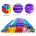 Individually Wrapped Jumbo Smoothie Boba Straws

