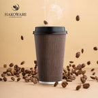 Harvest Pack 16 oz Disposable Coffee Cups with Lids

