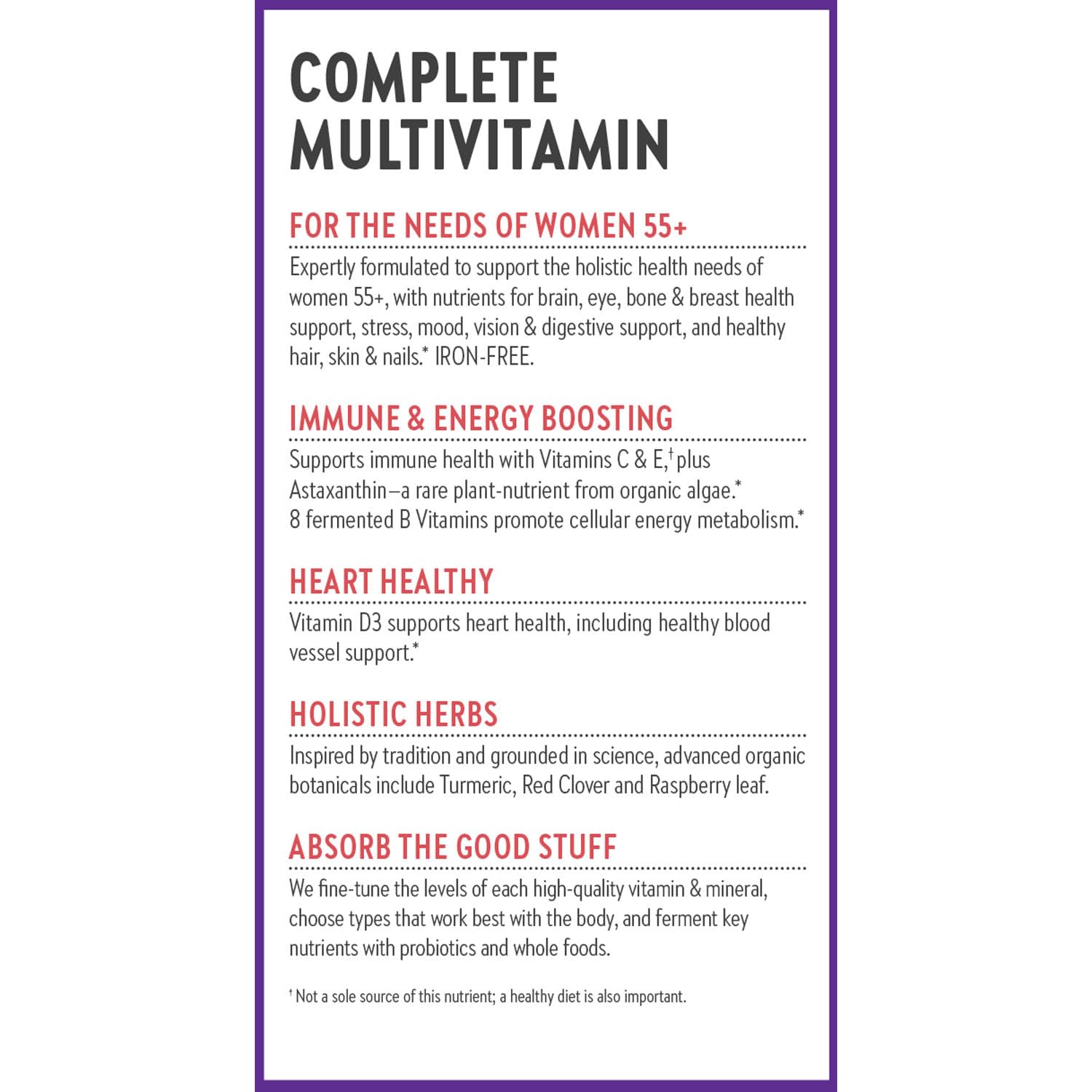 New Chapter Every Woman's One Daily 55+ Multivitamin


