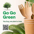 Compostable Cutlery Set - Disposable Utensils

