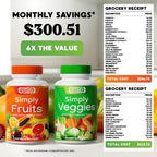 Simply Nature's Pledge Fruit & Veggie Supplement

