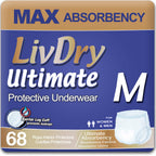 LivDry Adult Incontinence Underwear - Max Absorbent

