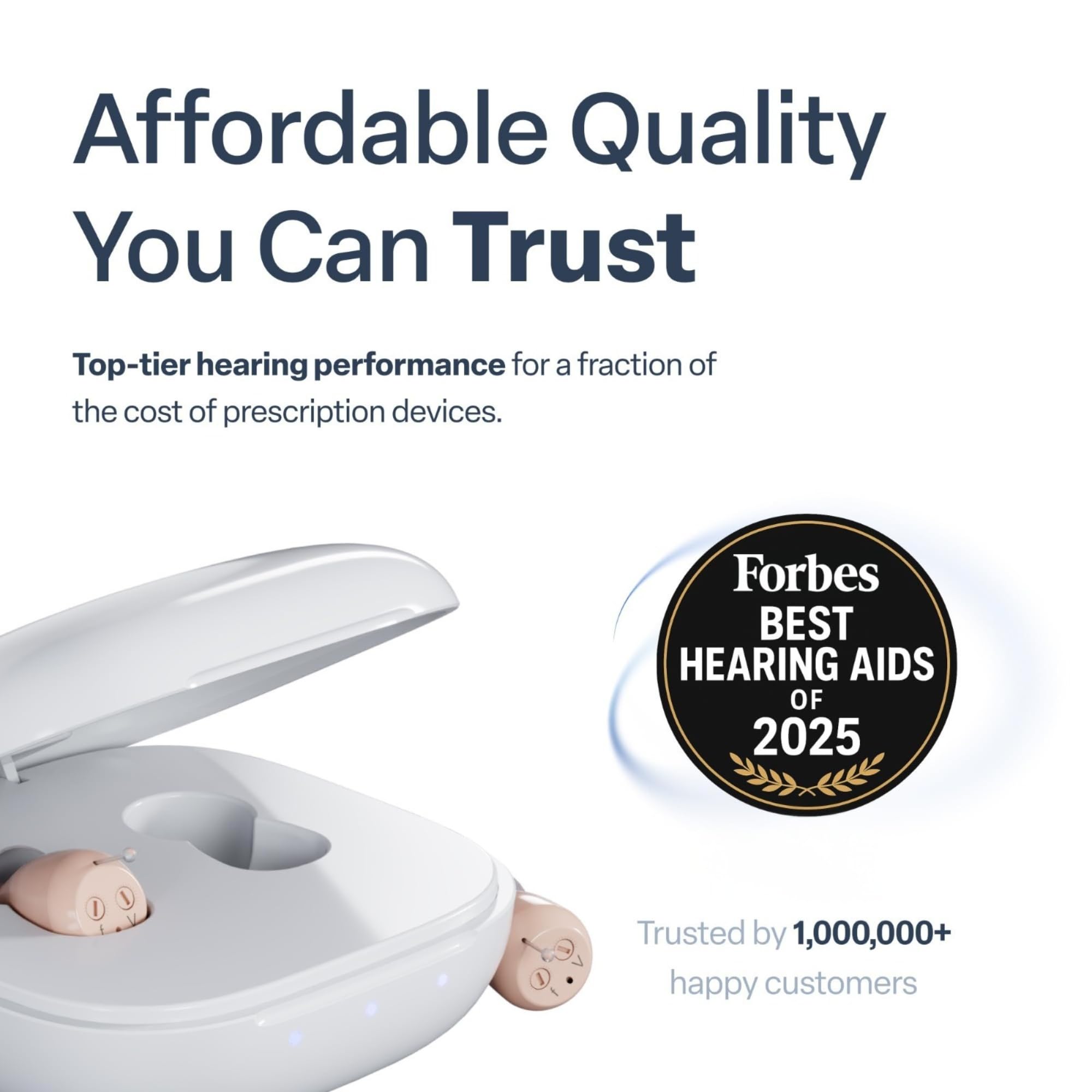 Audien Atom One OTC Hearing Aids Wireless Rechargeable

