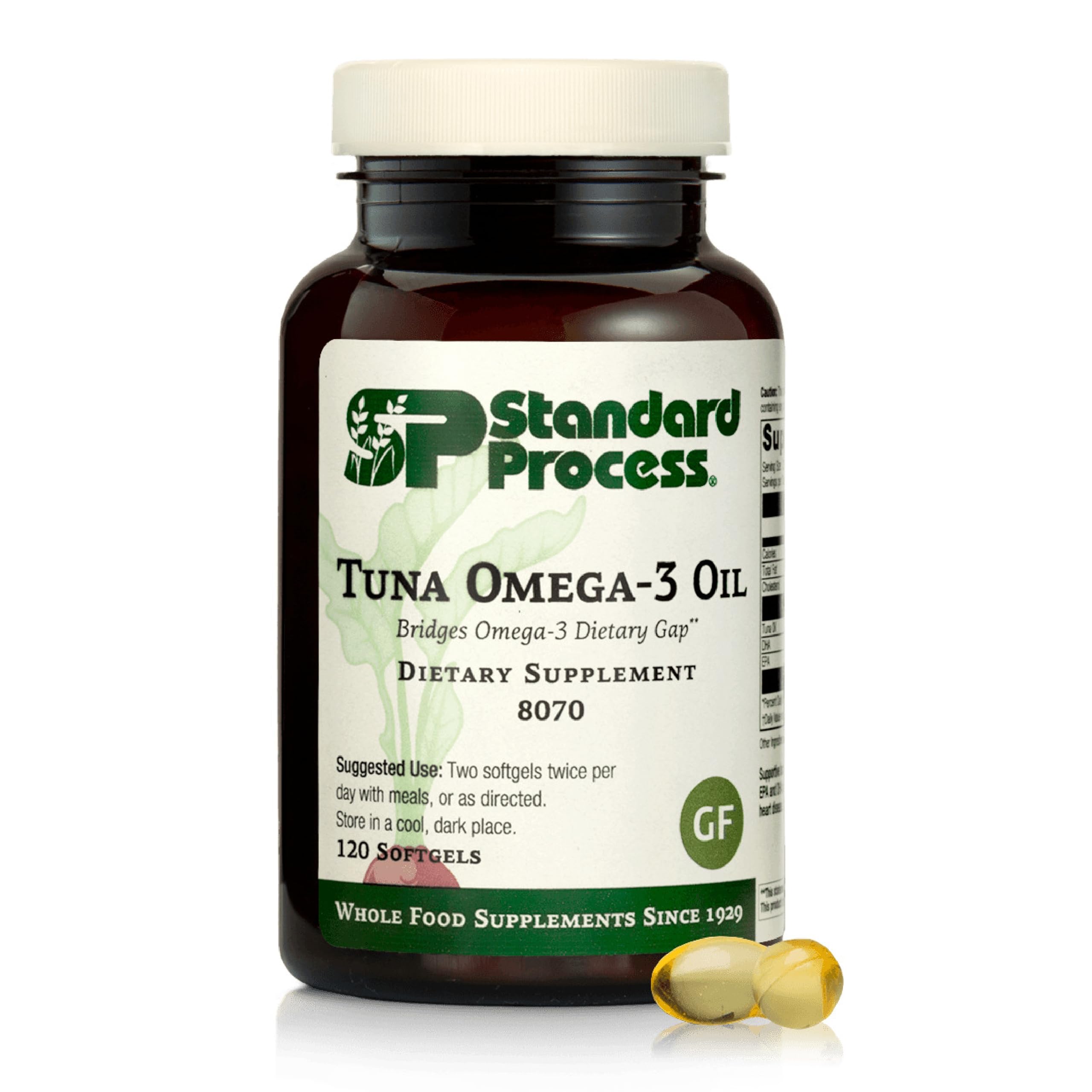 Standard Process Tuna Omega-3 Oil for Brain & Eye Health

