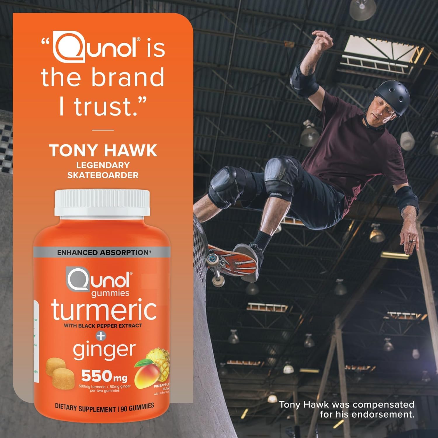 Qunol Turmeric Gummies for Joint Health | Absorption Support

