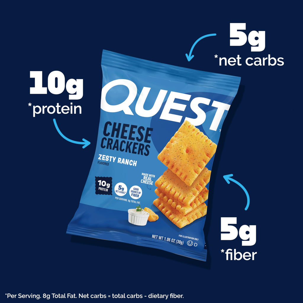 Quest Cheese Crackers Protein Snack

