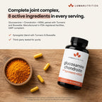 Luma Nutrition Glucosamine Chondroitin MSM Joint Support

