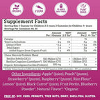 Llama Naturals Kids Probiotic Gummies with Prebiotic Fiber

