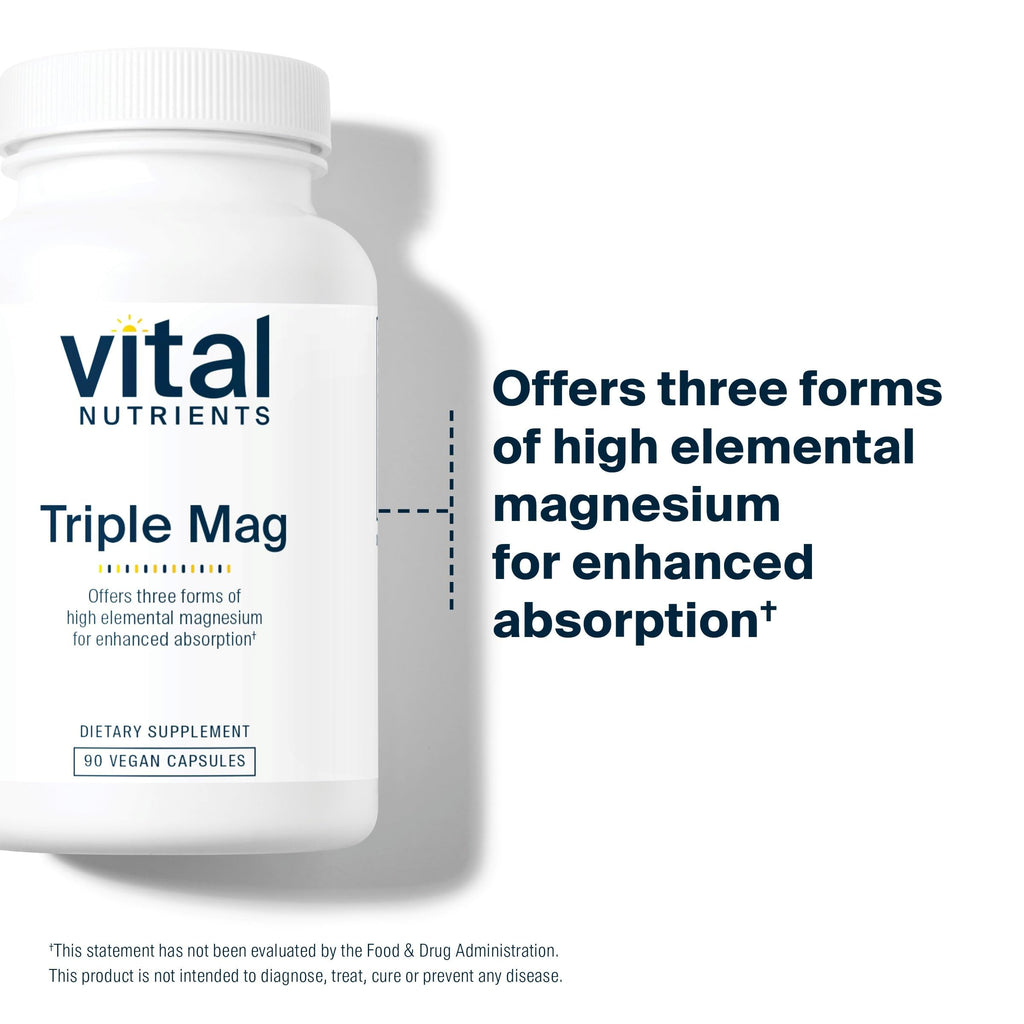 Vital Nutrients Triple Magnesium Complex - Vegan Magnesium

