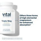 Vital Nutrients Triple Magnesium Complex - Vegan Magnesium

