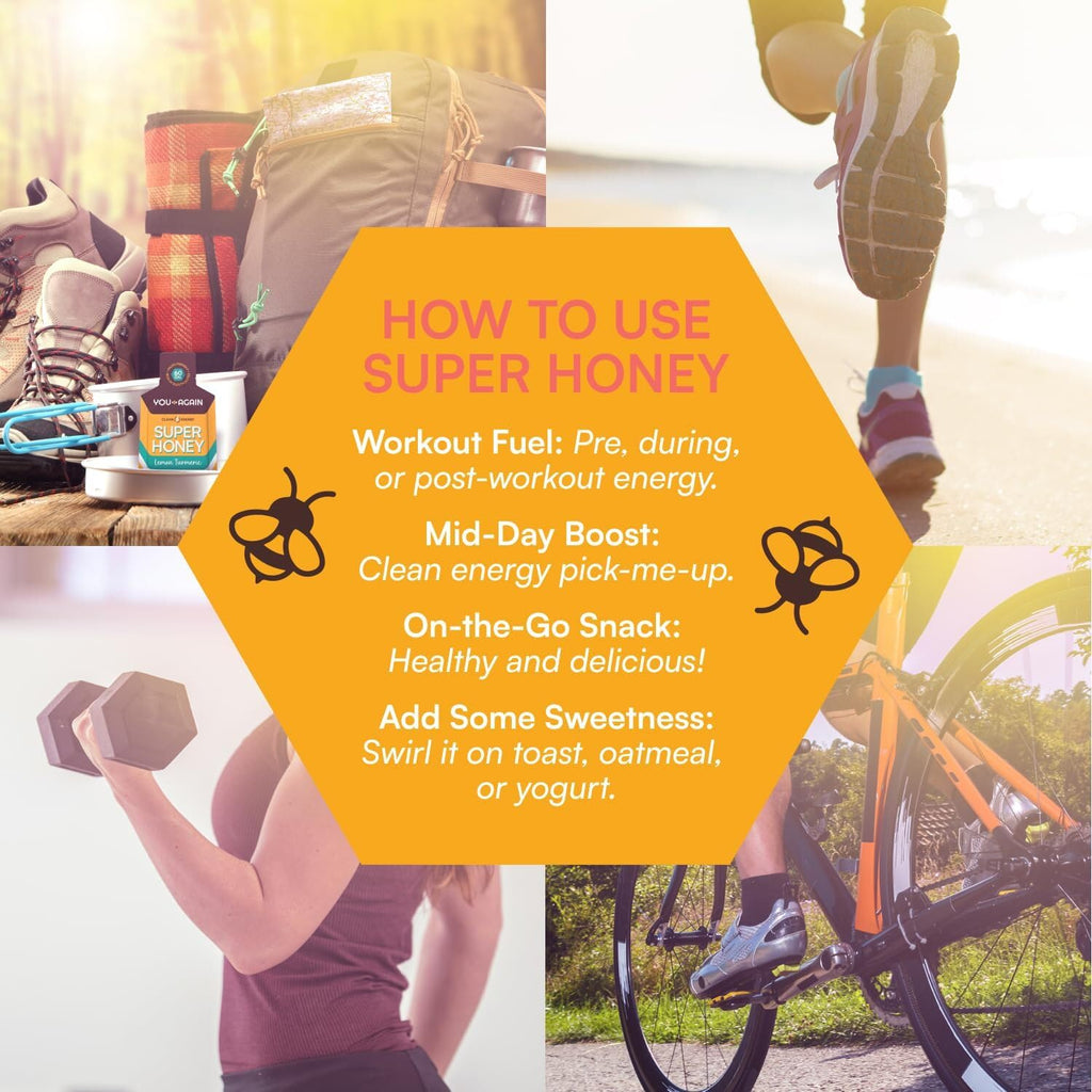 Super Honey Gel by You Again – Natural Energy for Athletes

