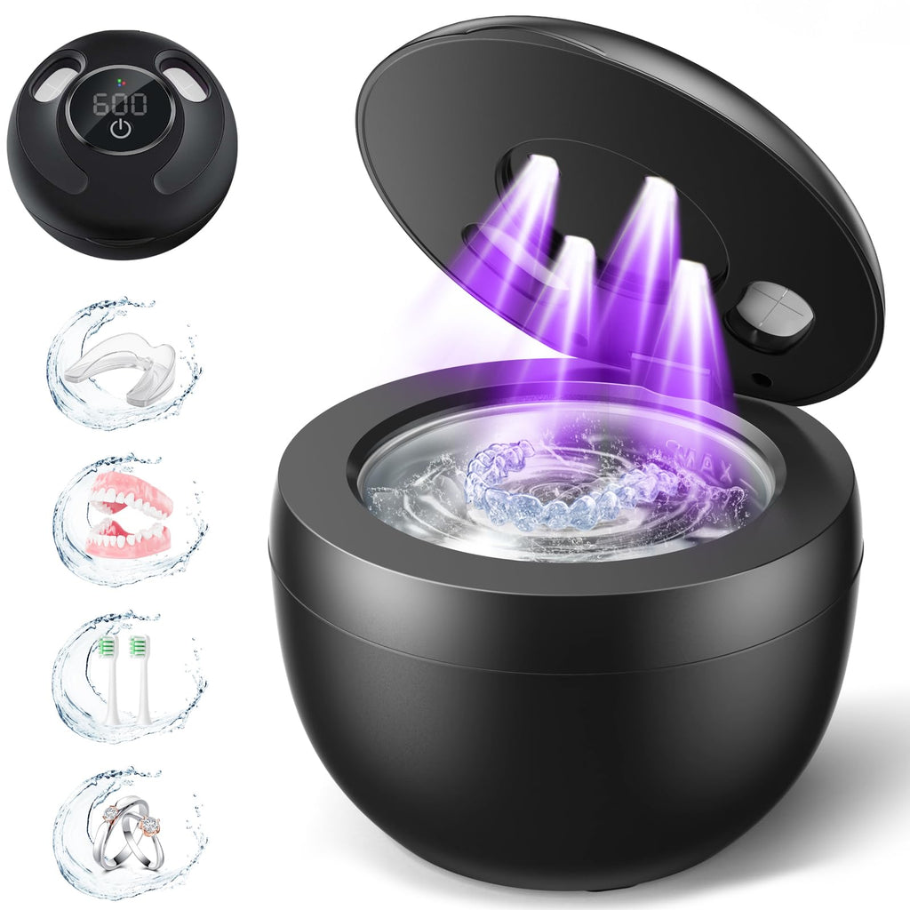 Dental Ultrasonic Retainer Cleaner Device

