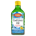 Carlson Cod Liver Oil 1100 mg Omega-3 Liquid Supplement

