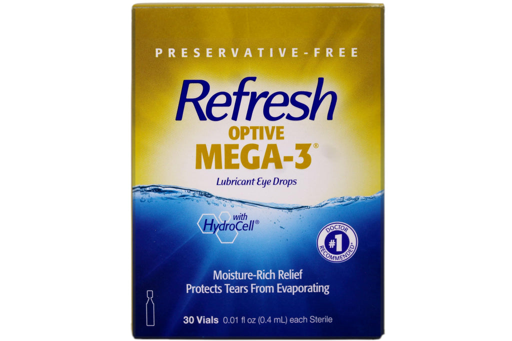 Refresh Optive Mega-3 Preservative-Free Eye Drops

