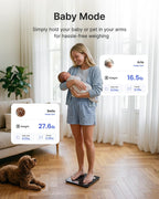 RENPHO Smart Scale for Body Weight | Bluetooth App Sync

