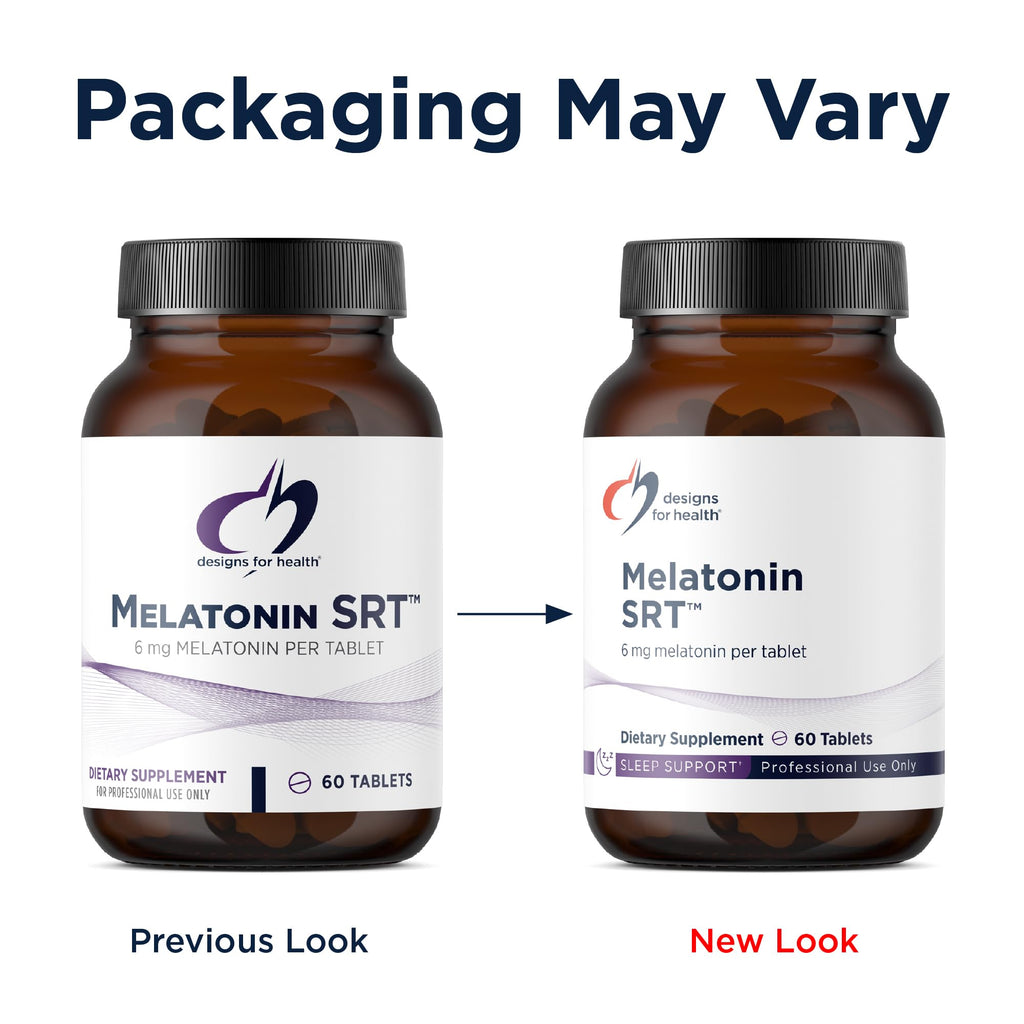 Designs for Health Melatonin TimeRelease SRT Sleep Support

