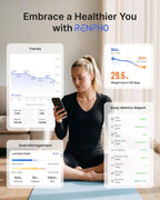 RENPHO Smart Scale for Body Weight | Bluetooth App Sync


