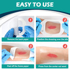Transparent Film Dressing Waterproof Breathable - Wound Care

