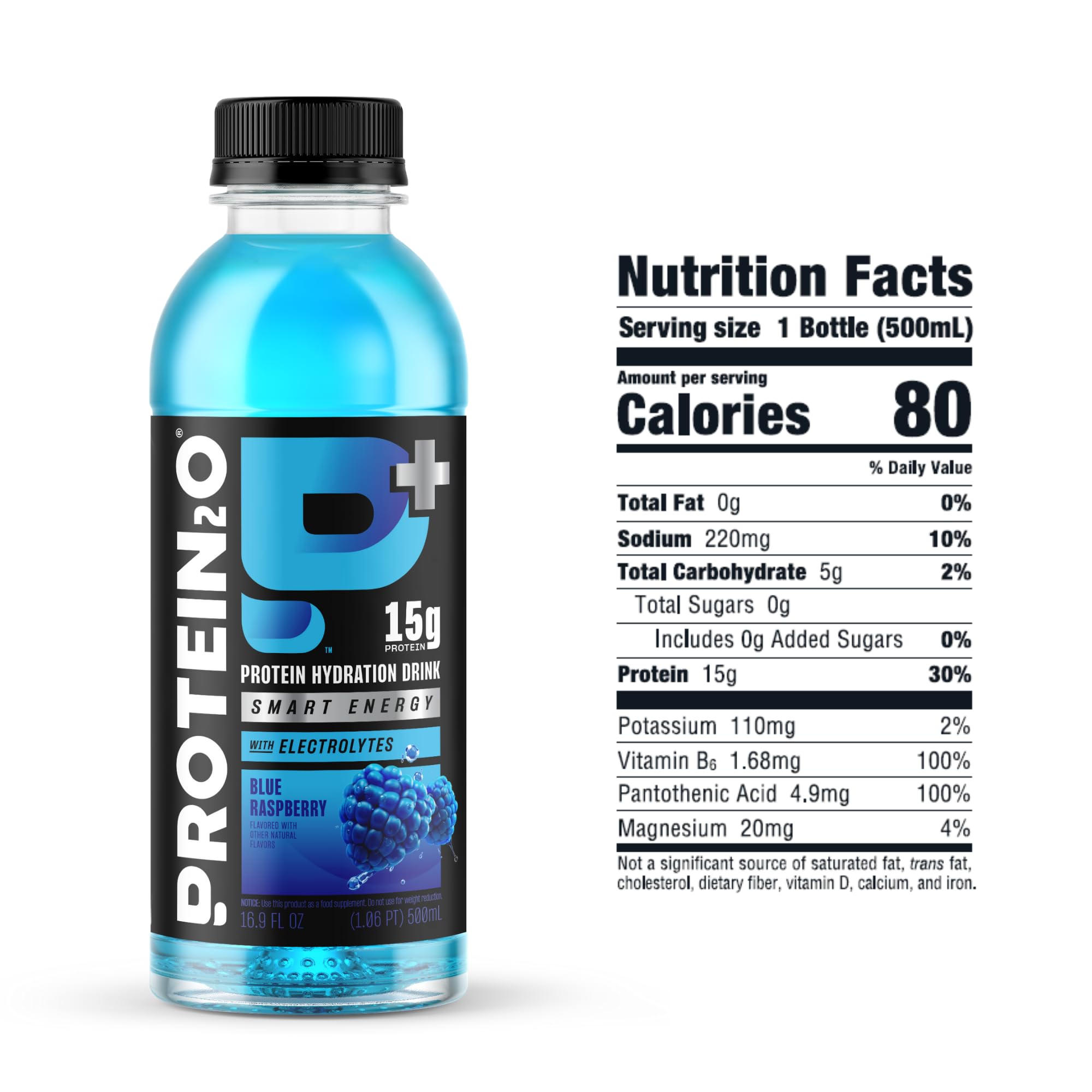 Protein2o Hydration Drink with Whey Protein Isolate Caffeine

