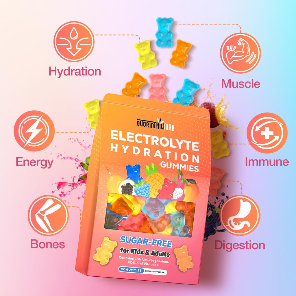 Electrolyte Gummies Sugar Free Hydration and Immunity

