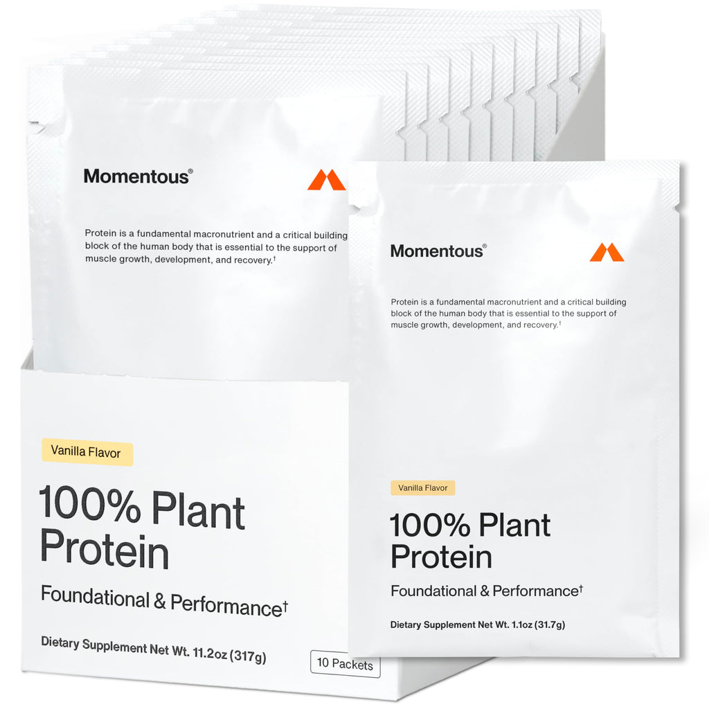 Momentous Vegan Protein Powder – 20 g Plant-Based Protein