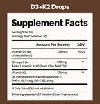 D3 K2 Liquid Drops by Black Girl Vitamins – Immune Support

