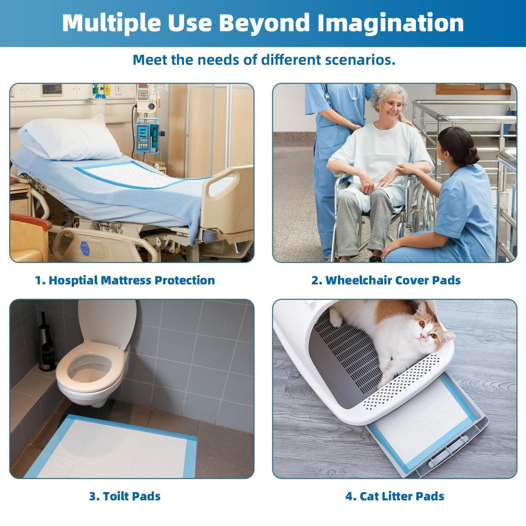 SOFYFINE Disposable Bed Pads | Leak-Proof Nighttime Protection

