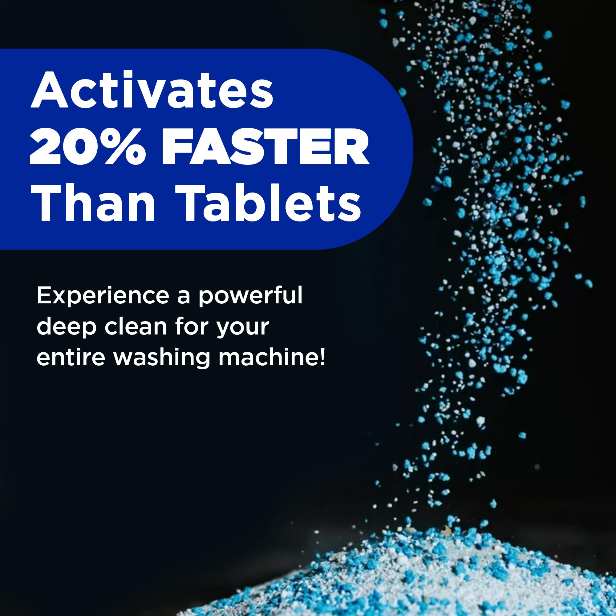 Tide Washing Machine Cleaner with Oxi - Front & Top Loaders

