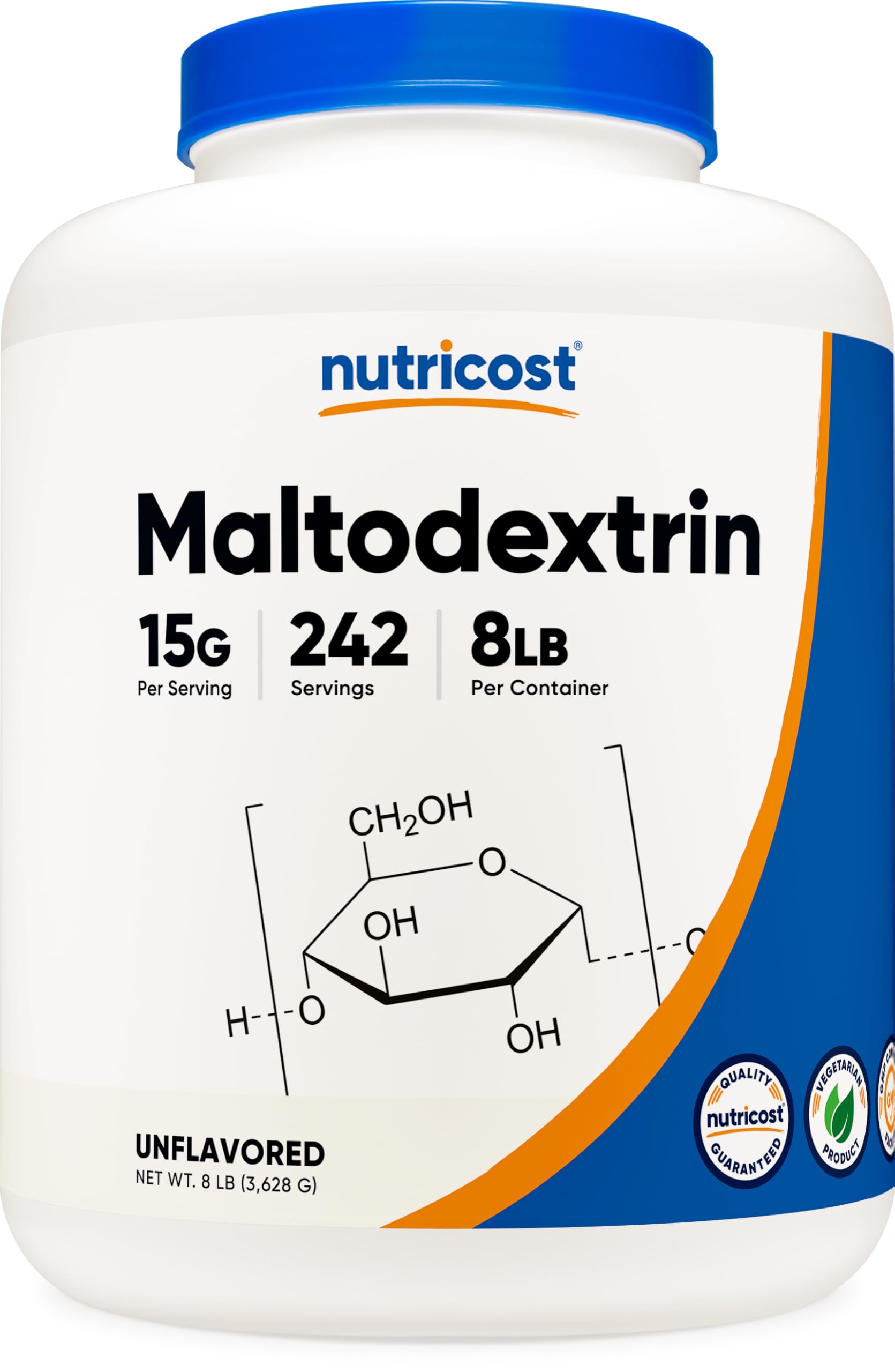 Nutricost Maltodextrin Powder Gluten Free Non-GMO