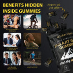 Shilajit Gummies with Ashwagandha & Gokshura - Organic Vegan

