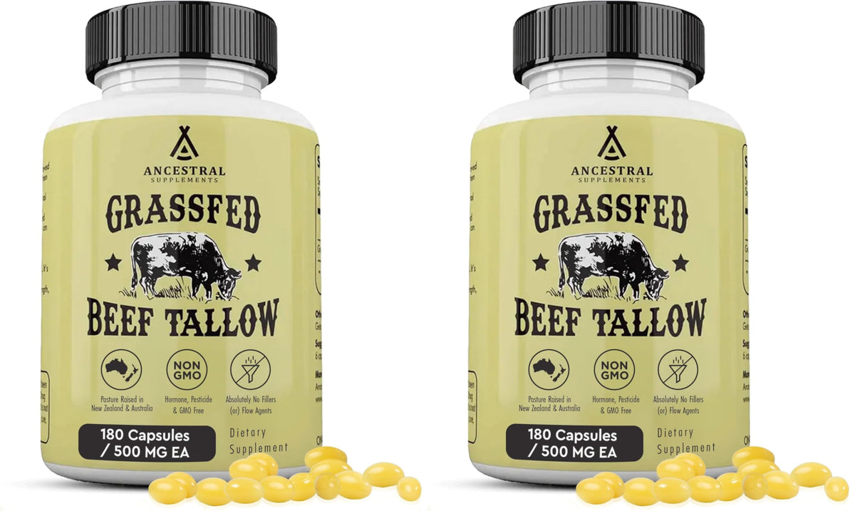 Ancestral Supplements Grass-Fed Bovine Organ Support, DAO Enzyme