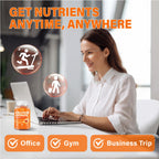 Calcium Citrate Gummies with Vitamin D3 - 1200 mg Calcium

