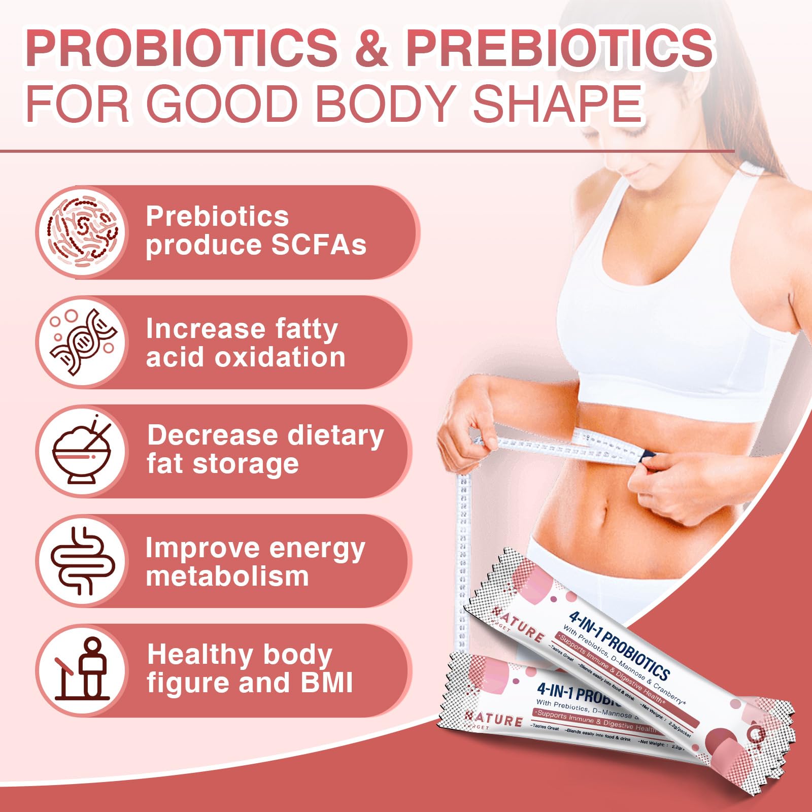 Nature Target Probiotics for Women with Prebiotics

