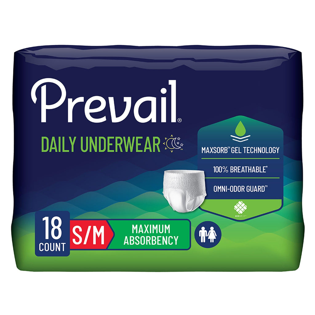 Prevail Daily Protective Underwear - Unisex Adult Incontinence