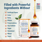 A1Vitality NovaSOL Turmeric Curcumin 1000mg Softgels


