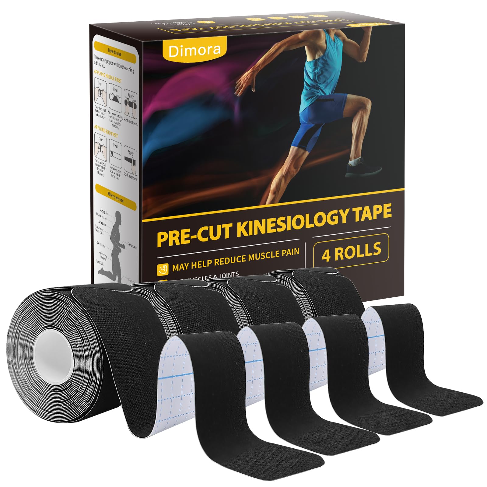 Dimora Kinesiology Tape Original Cotton Elastic

