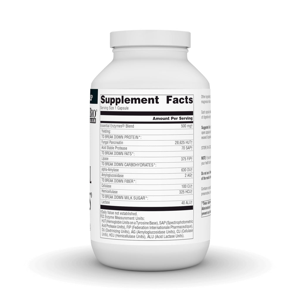 Source Naturals Essential Enzymes 500mg Digestive Enzymes

