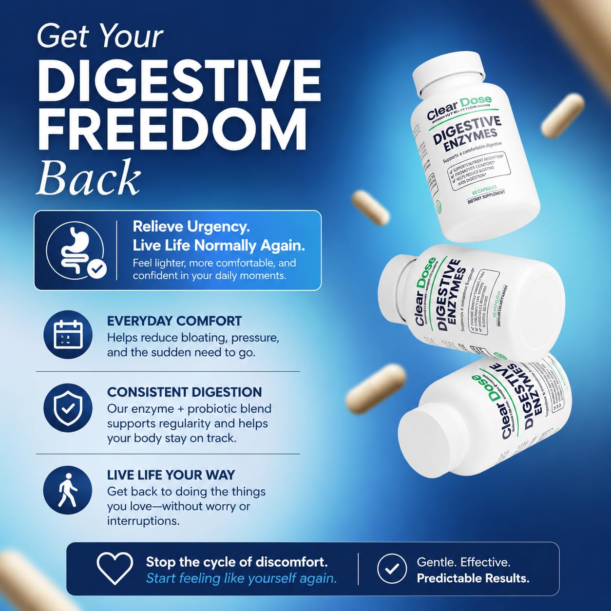 ClearDose Digestive Enzymes with Probiotics

