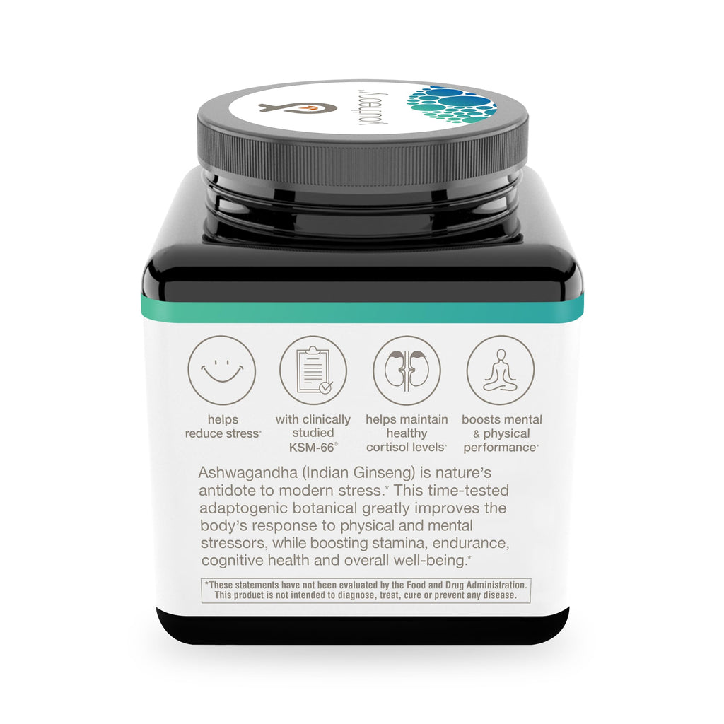 Youtheory Ashwagandha with Organic KSM-66 – Stress & Energy

