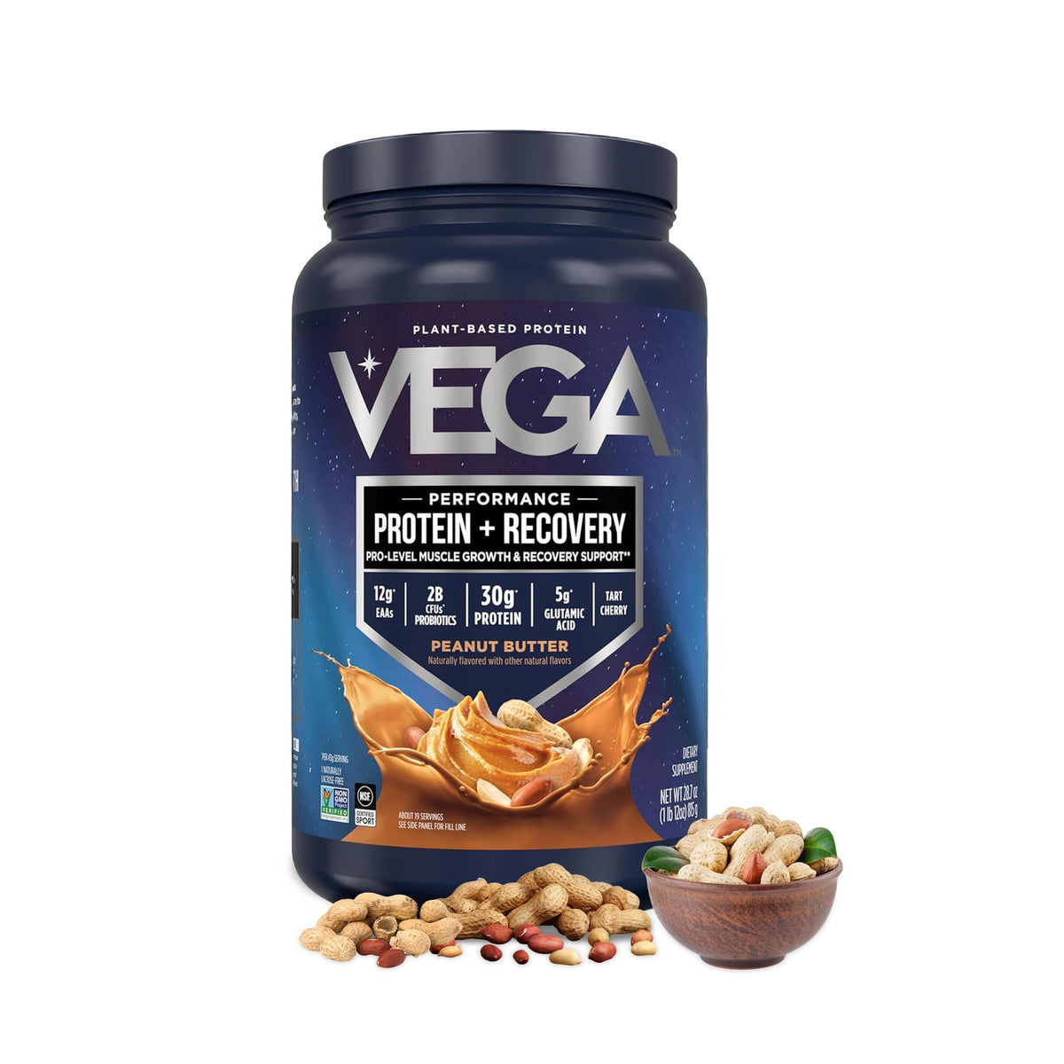 Vega Protein + Recovery Plant-Based Protein Powder