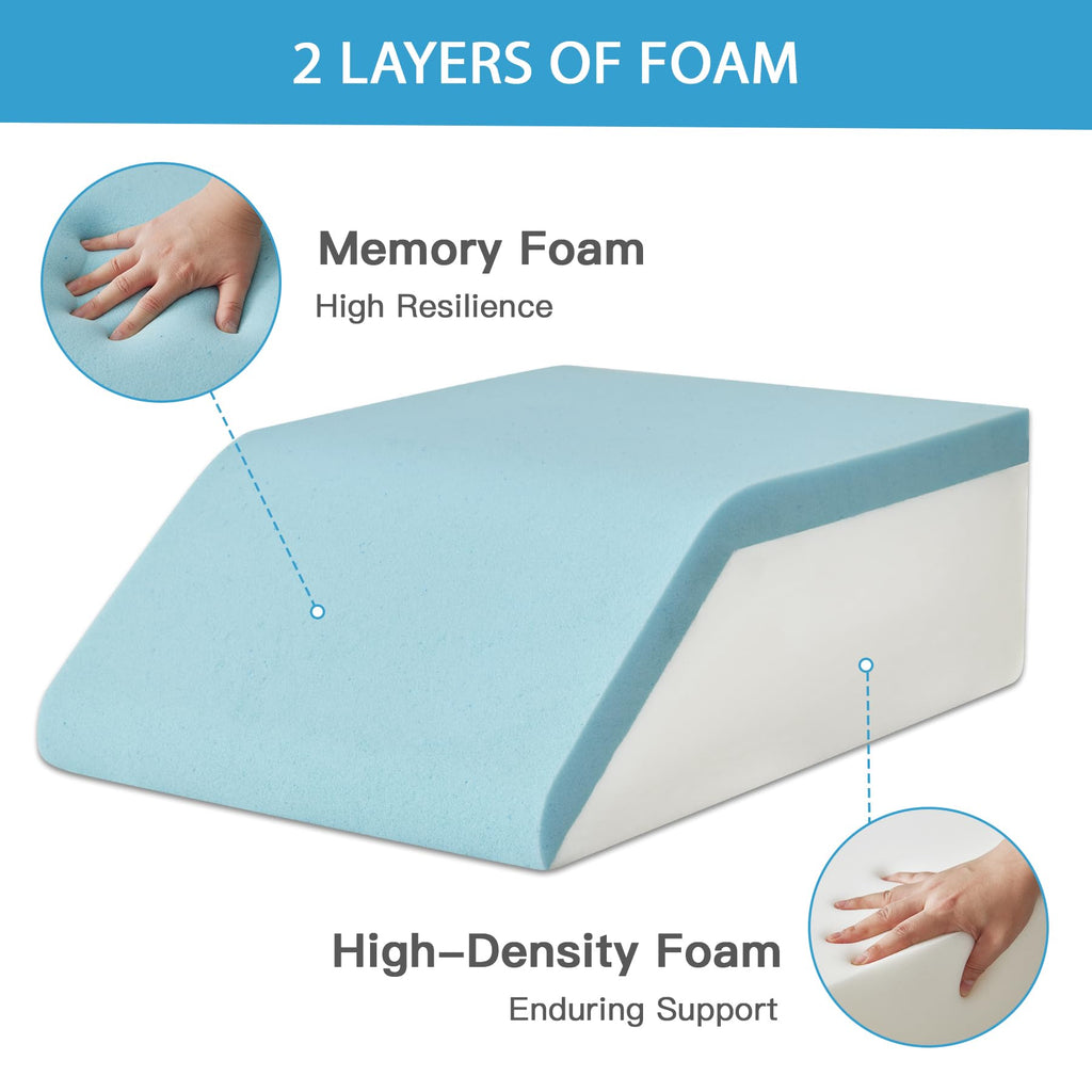 MEGCXIT Leg Elevation Pillow Memory Foam

